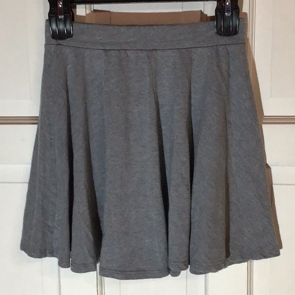 SO Heather Gray Skater Skirt